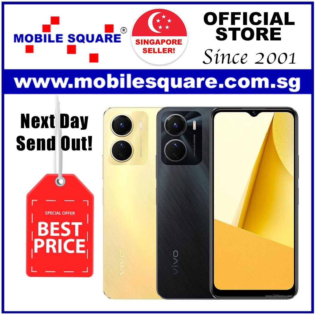 Vivo Y16 (64GB/4GB RAM) ENJOY INSTANT $8 CASH REBATE! + Gift Box!  - [2 Years Vivo Singapore Warranty]