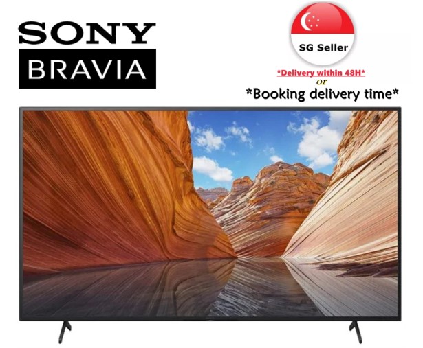 Sony X80J 43X80J 50X80J 55X80J 65X80J 75X80J 4K Ultra HD LED Smart Google TV with Dolby Vision HDR and Alexa