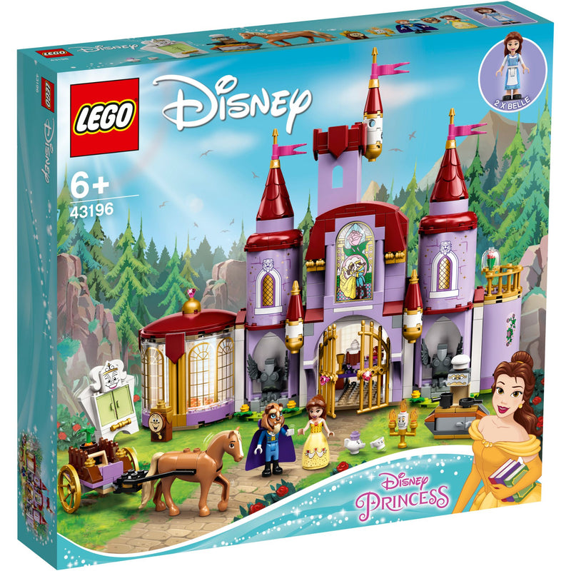LEGO DISNEY : BELLE AND THE BEAST'S CASTLE (43196)