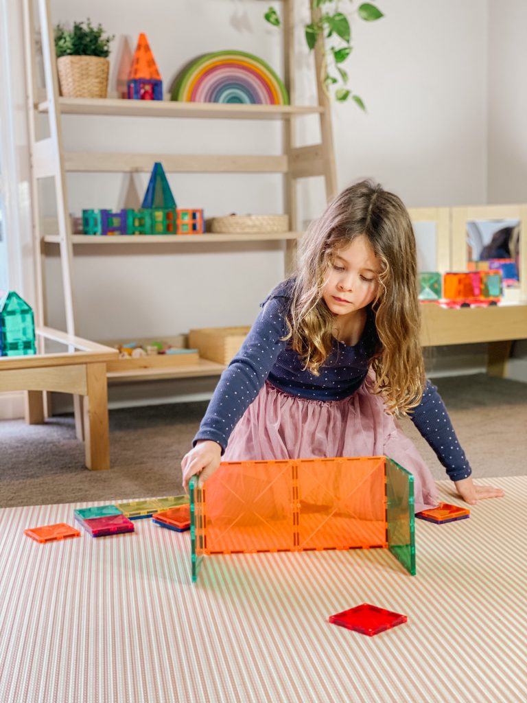 Connetix Tiles | 40 Piece Set | Building Set Magnetic Tiles for open-ended and creative play