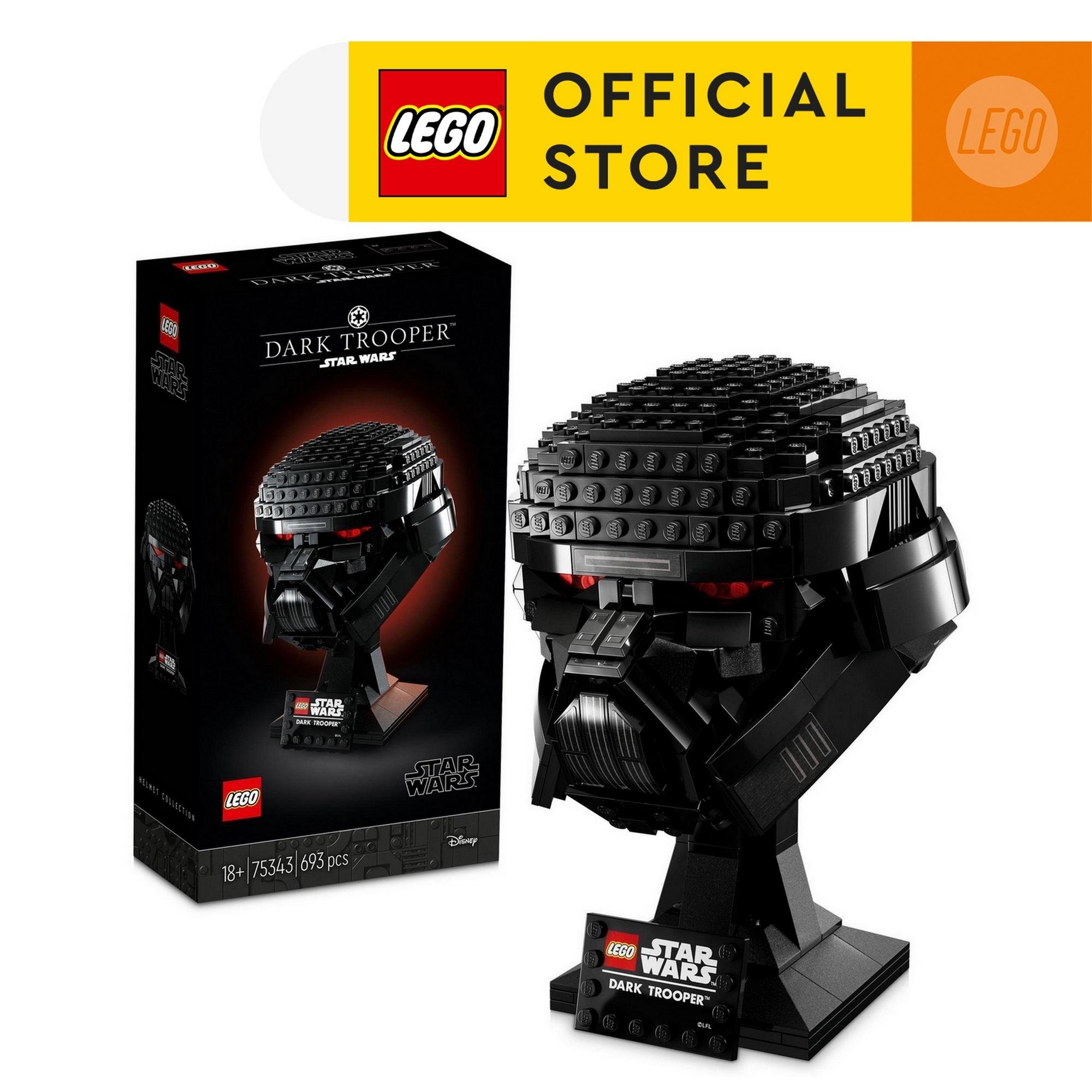 LEGO Star Wars Dark Trooper Helmet 75343 Building Kit (693 Pieces) Construction Sets Building Toys Star Wars Toys Kids Toys Building Blocks