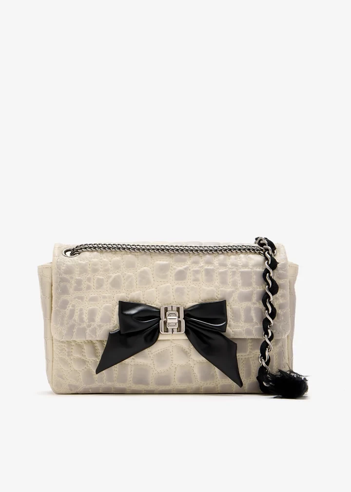 Balenciaga Clémence Bow small chain bag