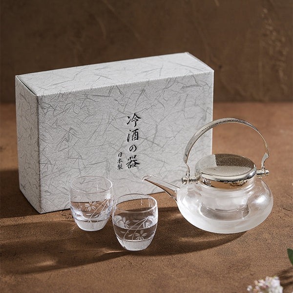 Toyo-Sasaki Handcrafted Chirori Cold Sake Set