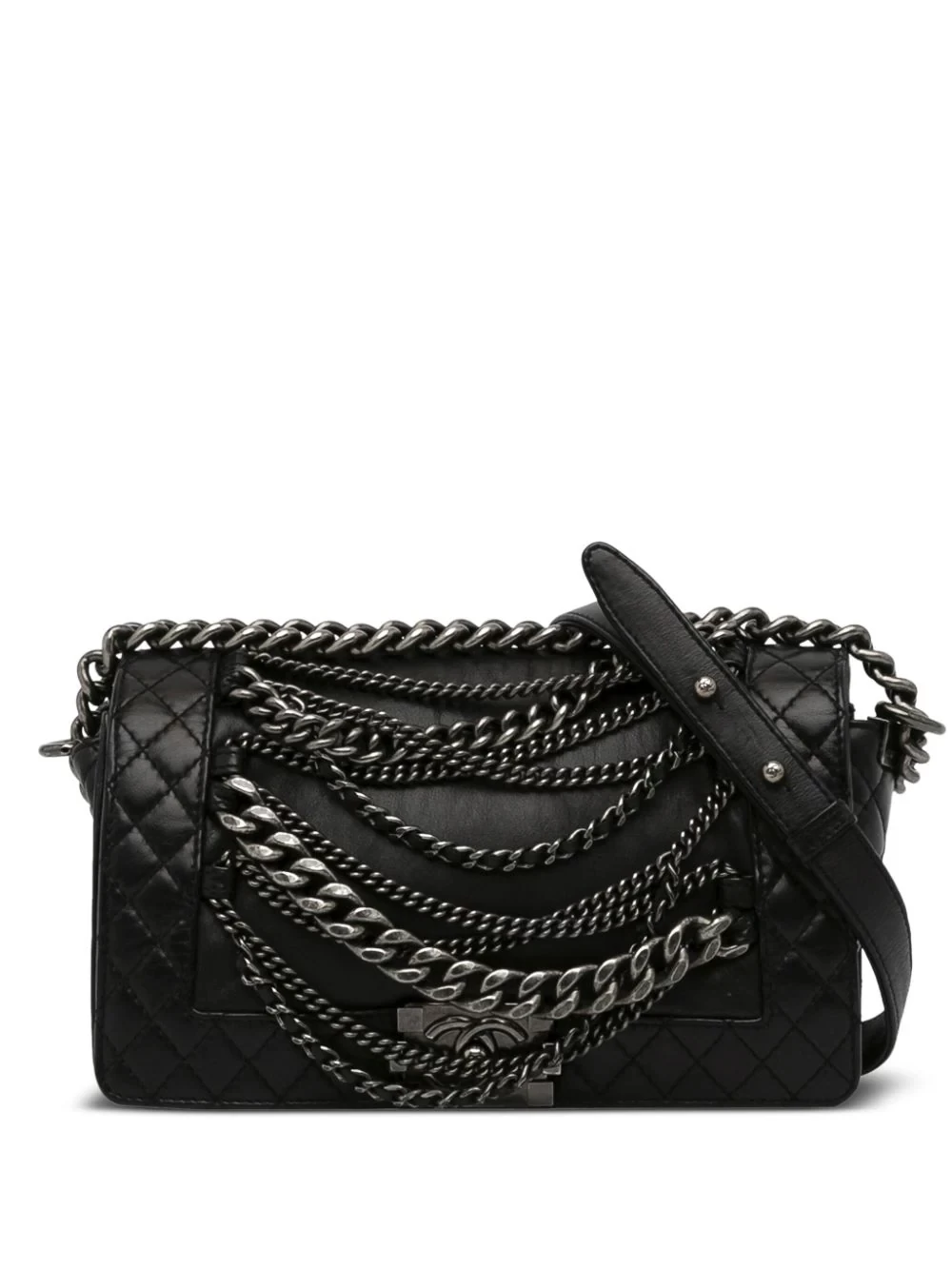 CHANEL Pre-Owned.   Boy Enchained shoulder bag (collection 2013-2014).