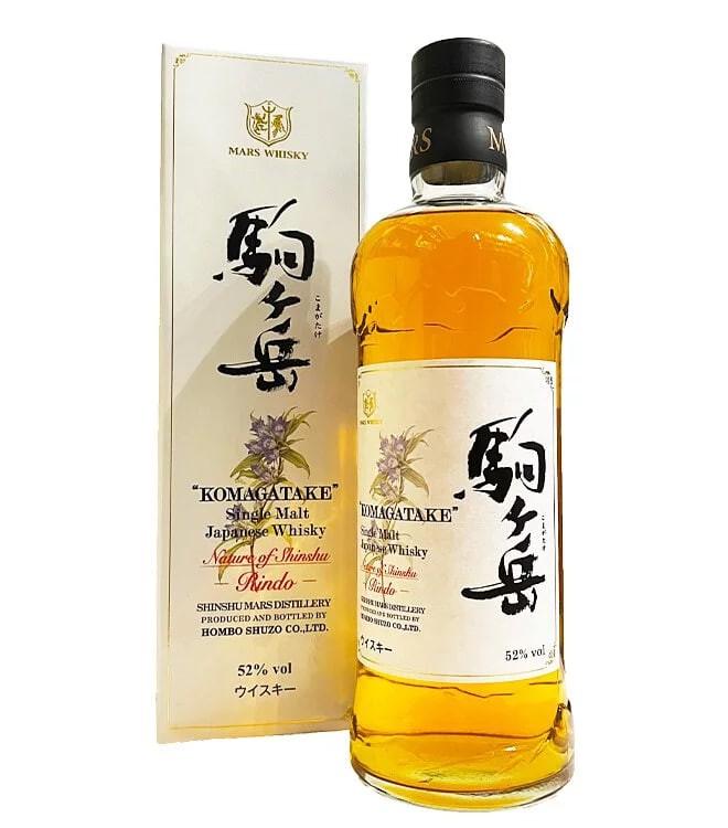 Hombo Mars Shinshu Nature of Shinshu Komagatake Rindo Single Malt Japaneses Whisky 700mL