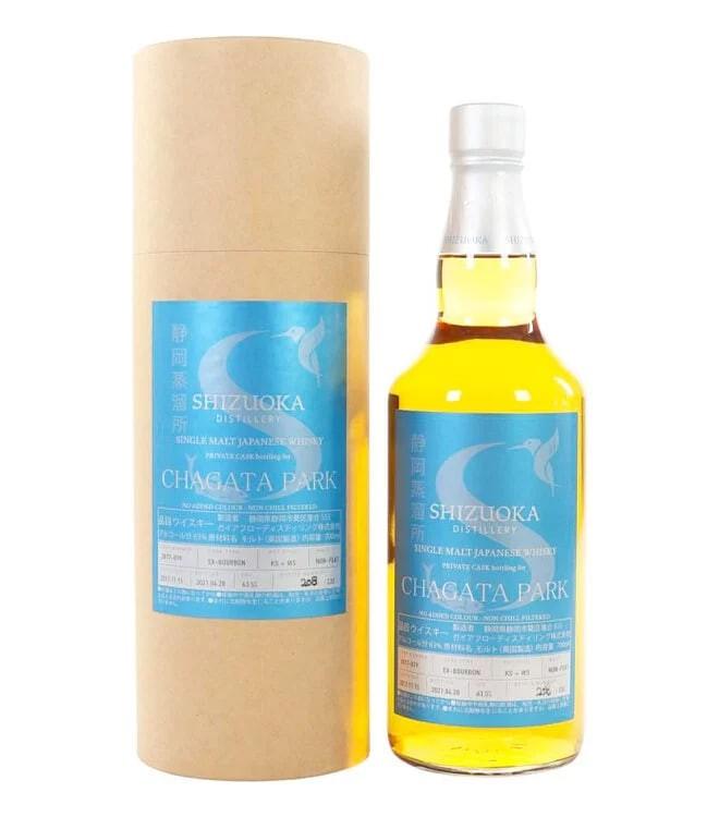 Shizuoka Private Cask Bottling for Chacata Park Non-peated Single Malt Whiskey 700mL
