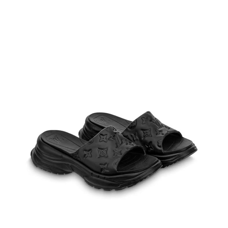 LV Pool 55 Flat Comfort Mule