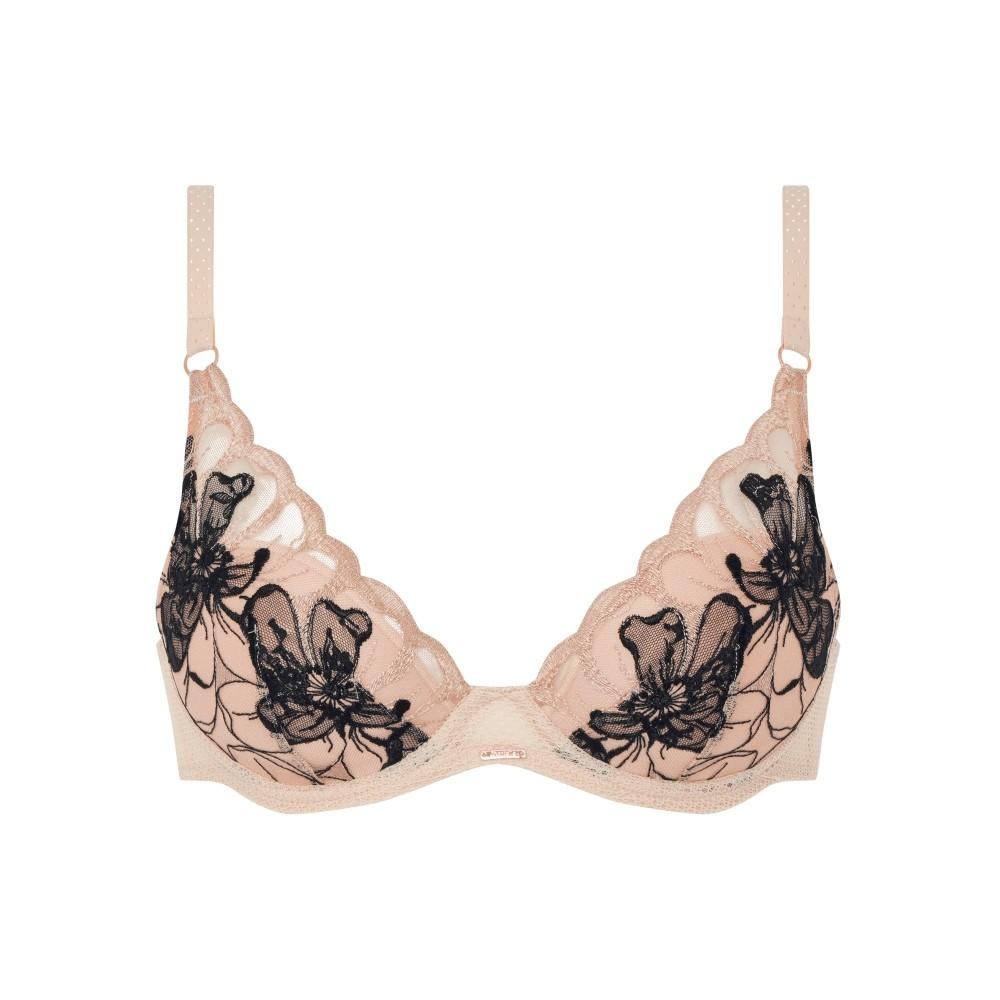 【Fleurs Signature】Concentrated Lifting Underwear>BCD Cup>Calendula Black (12Q2_IP)【Chantelle】