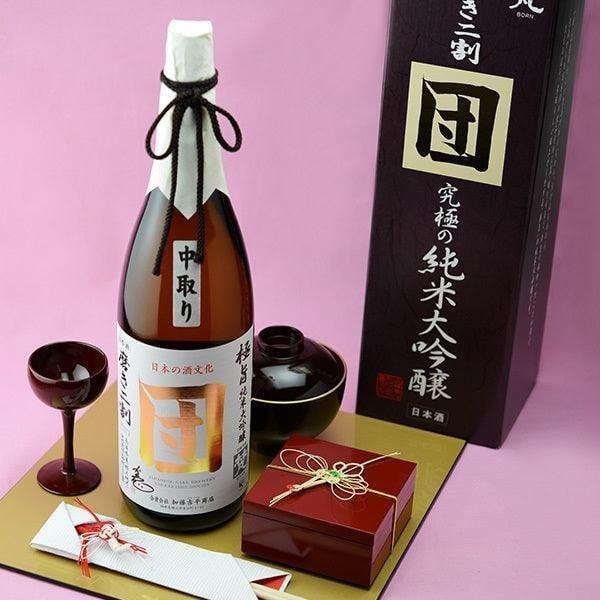 Japanese Sake-Fanzhongtake Group Grinding Ergao Ultimate Pure Rice Daiginjo 1800ml
