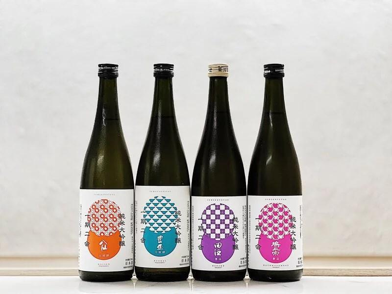 1st Phase 2nd Session Aomori Prefecture Shizogen jointly planned sake Junmai Daiginjo 720ml × 4 Set