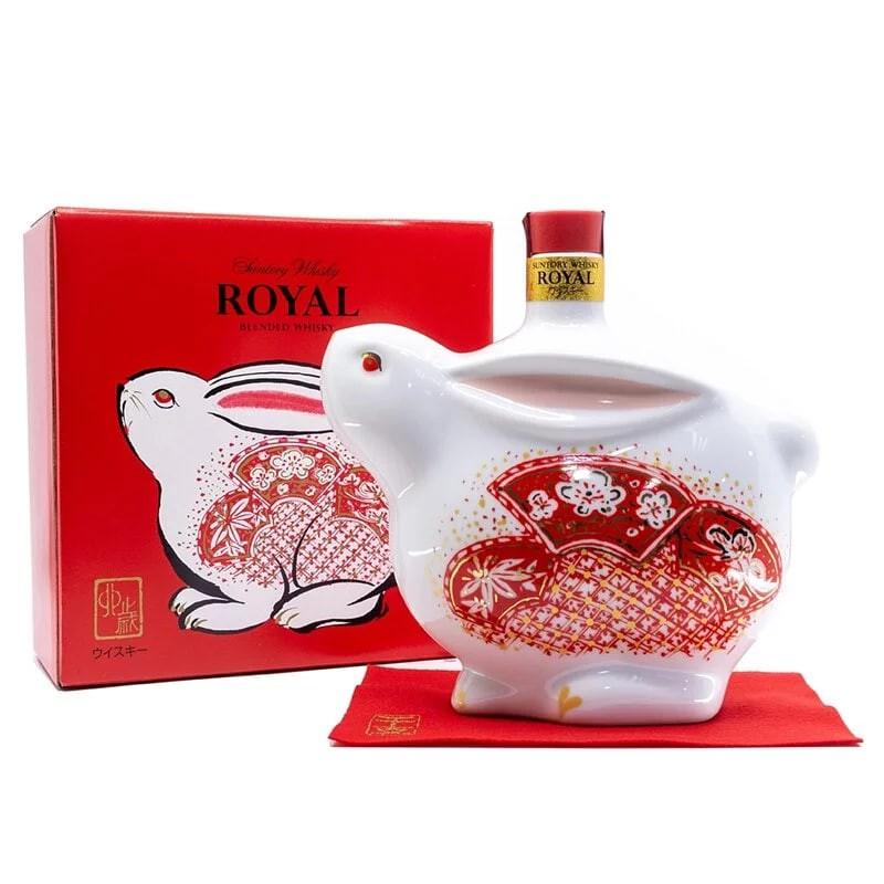SUNTORY Royal 2023 Year of the Rabbit Zodiac Limited Edition Whiskey 600ml Gift Box