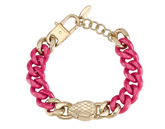 SERPENTI FOREVER MAXI CHAIN POUCH BRACELET