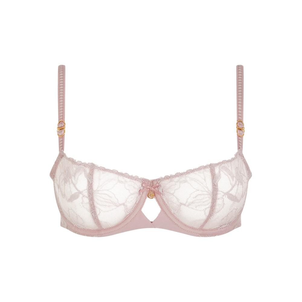 【Orchids】1/2 Mesh Unlined Underwear>BCD Cup>England Garden (21U5_0V)【Chantelle】