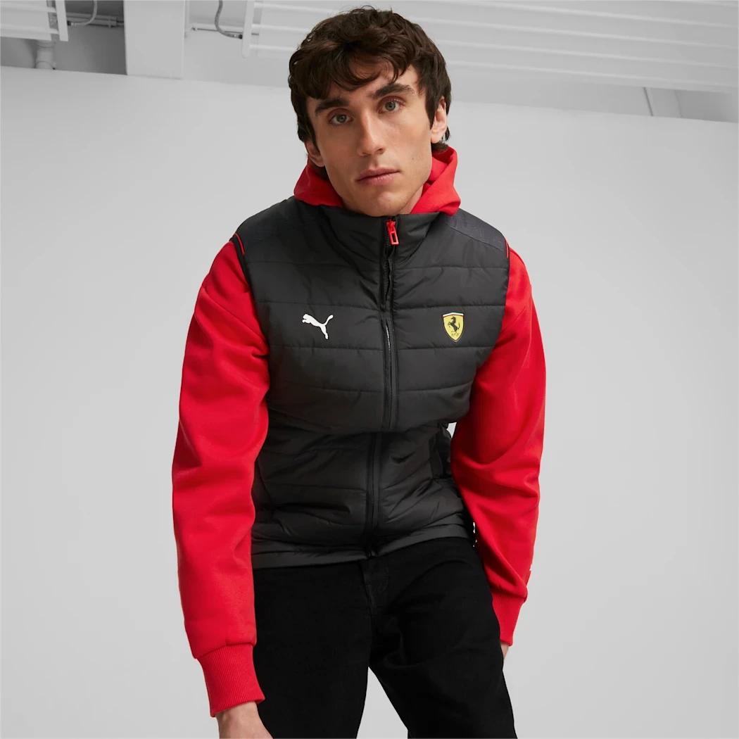 Scuderia Ferrari Race Men's Padded Vest